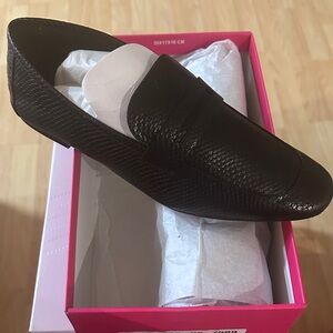 Shoe dazzle Women’s Black Textured Loafers